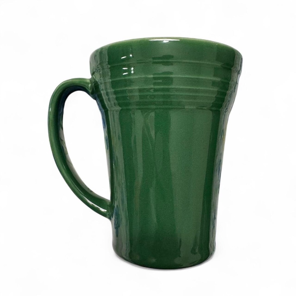 Fiesta Bistro Latte Mug 18 oz Jade Green Fiestaware USA Kitchen Retired Replace